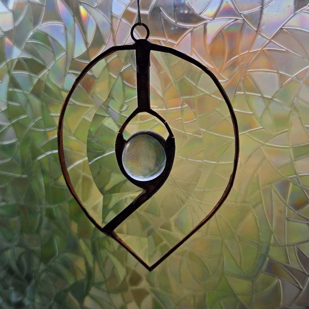Handmade stained glass suncatcher - Picture 2 of 5